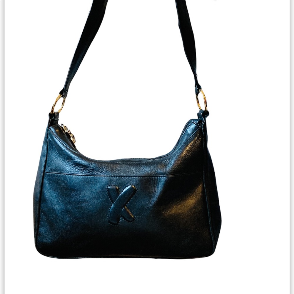 PRICE DROP ❤️ Paloma Picasso Black Leather Bag - Made in Italy